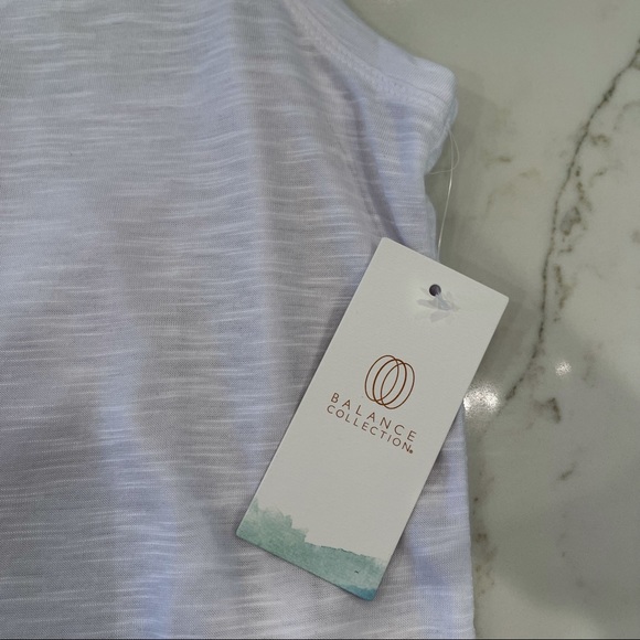 NWT Balance Collection white cut out tank top - Picture 10 of 16